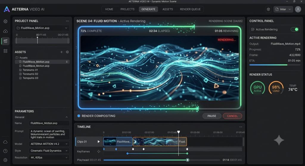 Claude AI assistant interface with an AI dashboard